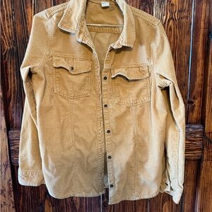 Roxy Women’s Light Brown Corduroy Shirt